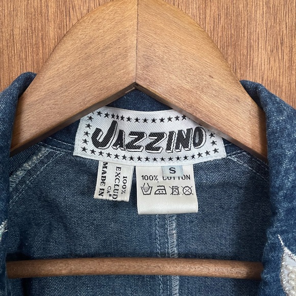 Embroidered Denim Jacket - Picture 2 of 6